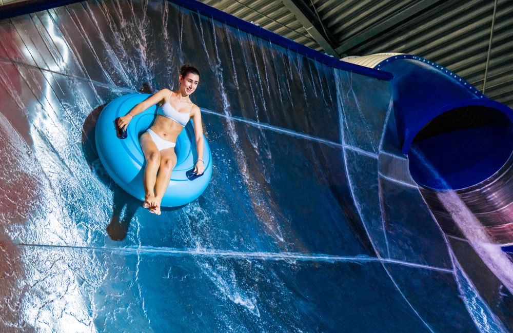 Big Bang Indoor-Reifenrutsche im Galaxy Erding