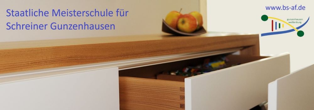 Ausstellung der Meisterprüfungsprojekte der Staatlichen Meisterschule für Schreiner in Gunzenhausen