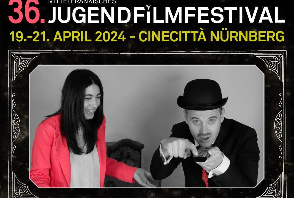 48 junge Kurzfilme & Clips beim — 36. Mittelfränkischen Jugendfilmfestival — Workshops und Film-Barcamp im Rahmenprogramm