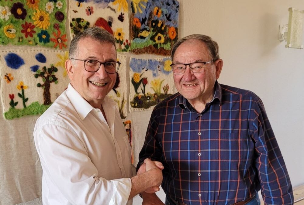 Nachfolger von Ernst Brunnhuber gewählt —&nbsp;20 Jahre Schatzmeister beim Förderverein des Montessori-Kindergartens