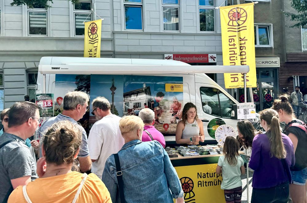 Naturpark Altmühltal präsentierte sich beim neuen Event „OutdoorWelt“ in Köln