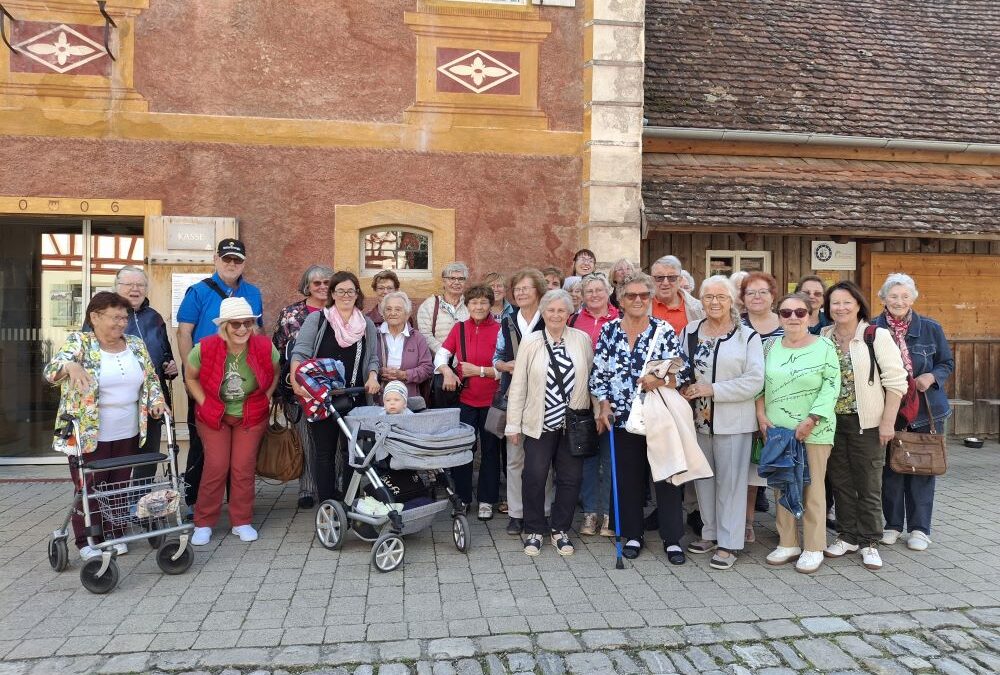 Seniorenausflug nach Bad Windsheim ins Fränkische Freilandmuseum