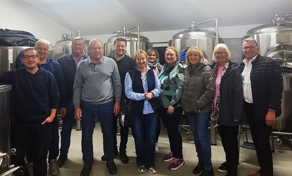 CSU-Stadtratsfraktion besucht Bösbach Bräu