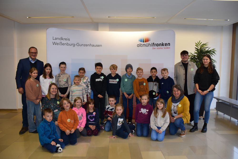 Kindermitbringtag im Landratsamt am Buß- und Bettag