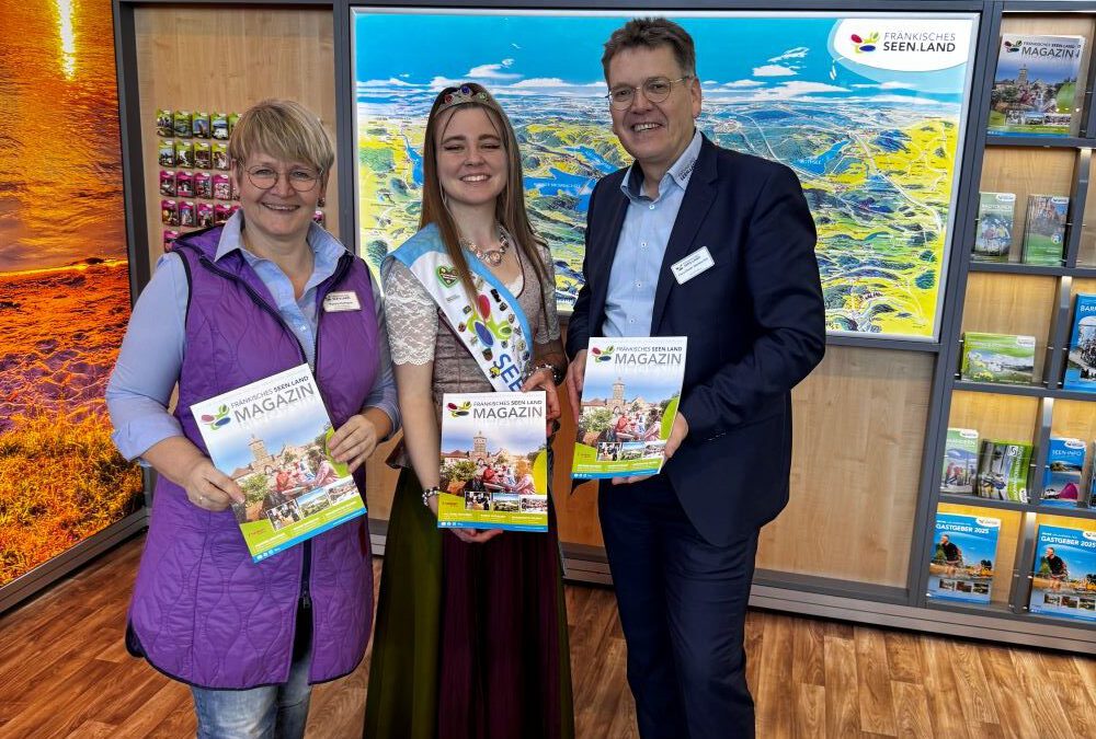 Druckfrische Inspiration für den Seenland-Urlaub