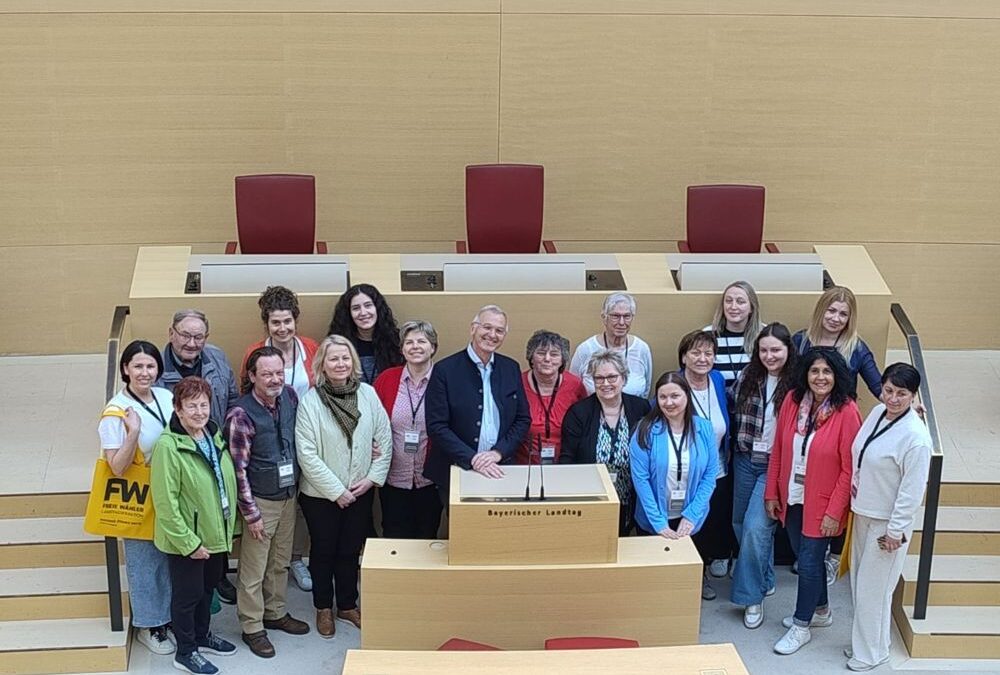 Einen Tag mit Wolfgang Hauber im Bayerischen Landtag