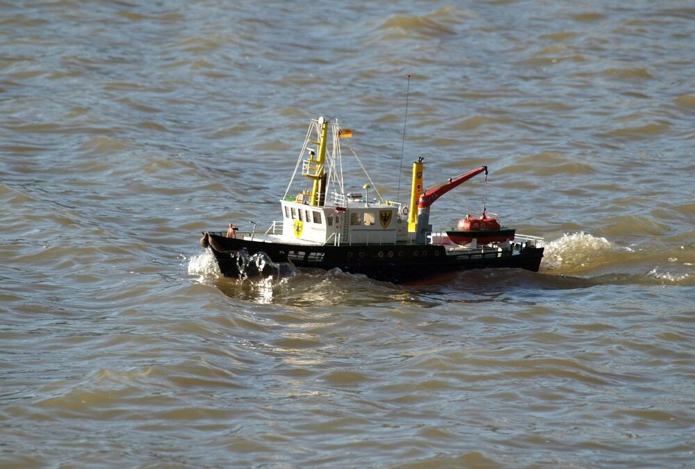 8. Modellboot-Schaufahren am Altmühlsee-Zuleiter in Mörsach