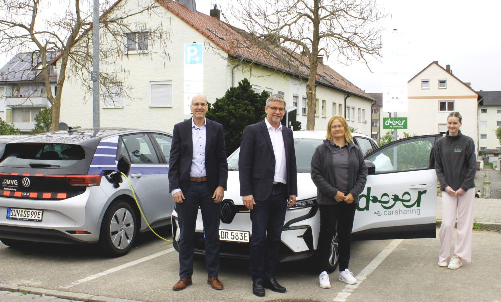 deer e‑carsharing kommt nach Gunzenhausen – elektrisch mobil im Fränkischen Seenland