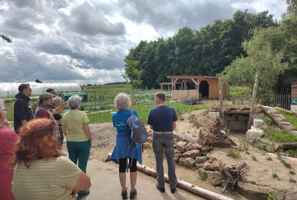 Grüne Radtour verbindet – Besuch der Grünen Schmiede ein voller Erfolg