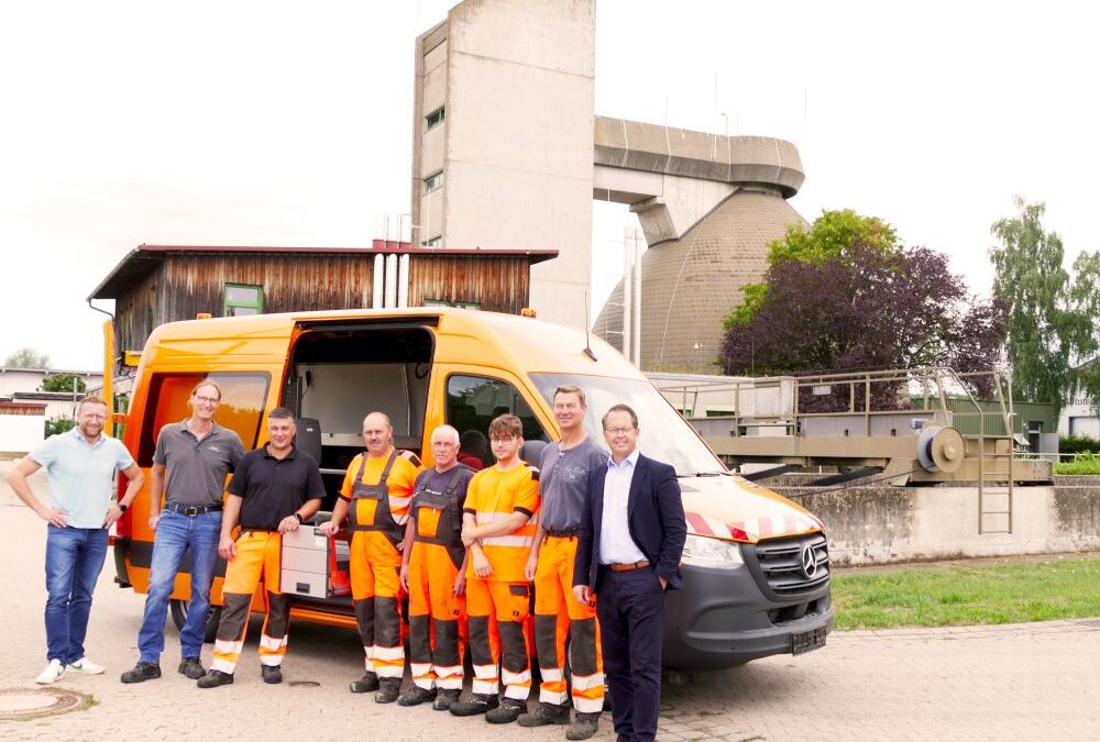 Neues Dienstfahrzeug für die Gunzenhäuser Kläranlage
