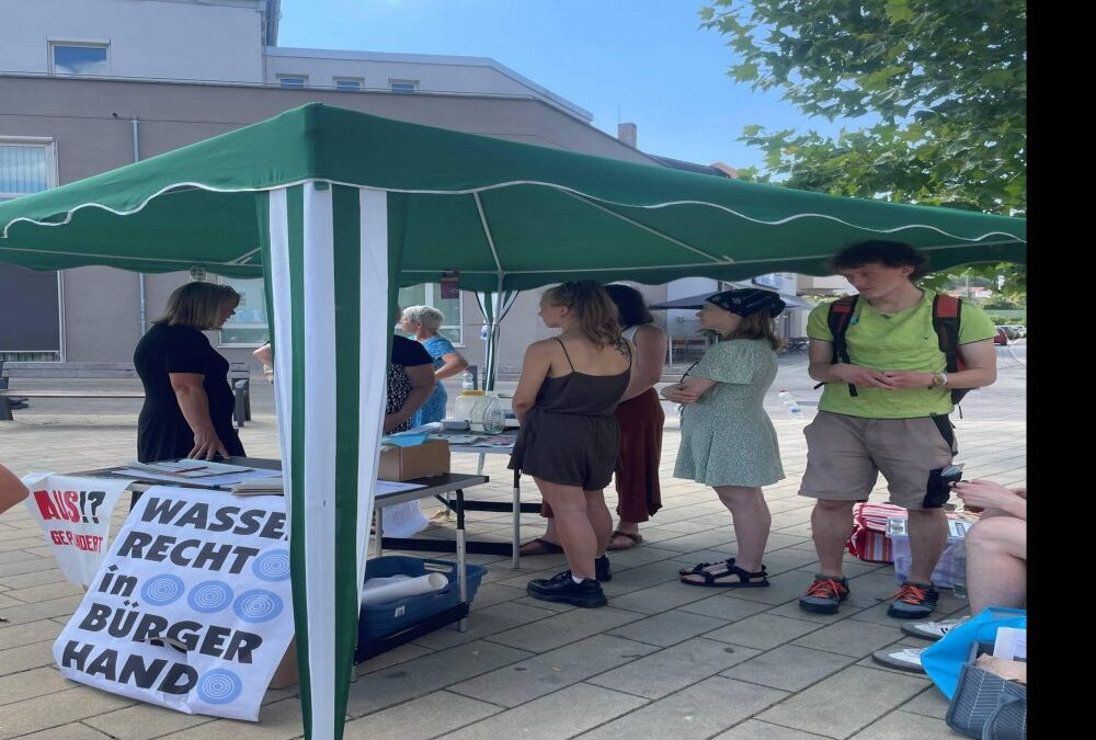 Treuchtlingen steht auf – Für gerechte Wasserpolitik und den Schutz unserer Lebensgrundlage