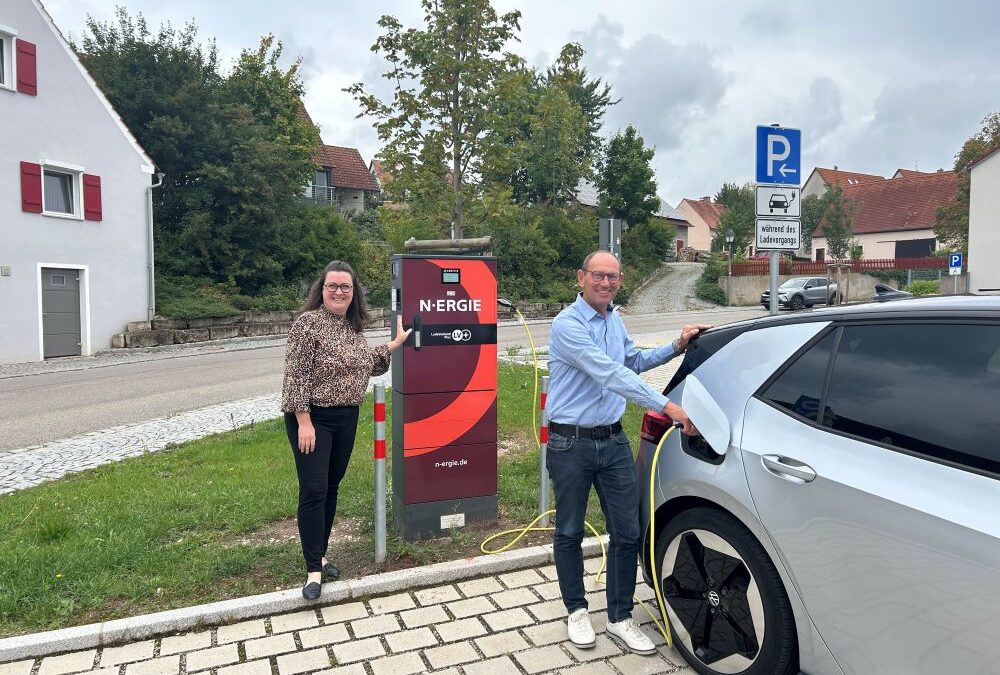 Neue Lademöglichkeit für Elektroautos in Absberg
