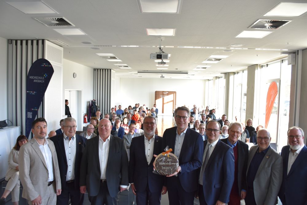 Festakt 10 Jahre kunststoffcampus bayern in Weißenburg