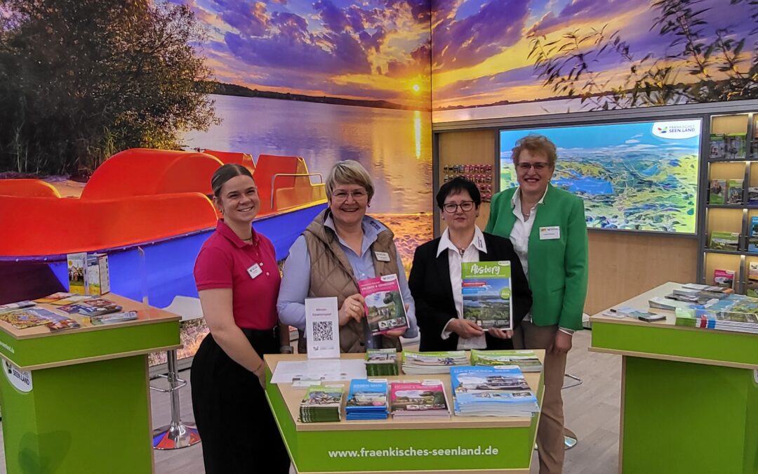 Radeln im Fränkischen Seenland war das Thema auf der Messe f.re.e