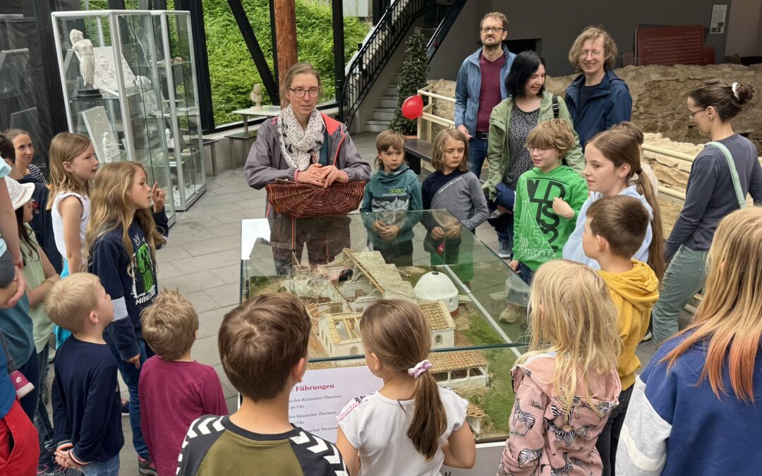 Welterbe-Familienfest am 7. Juni in den römischen Thermen