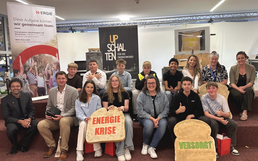 Projekt der N‑ERGIE Schulinformation an der Brombachsee-Mittelschule Pleinfeld