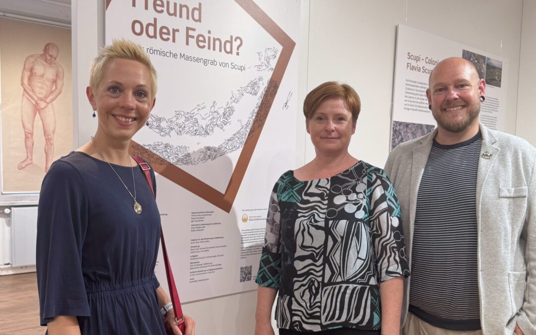 Botschafterin der Bundesrepublik Deutschland besucht RömerMuseum