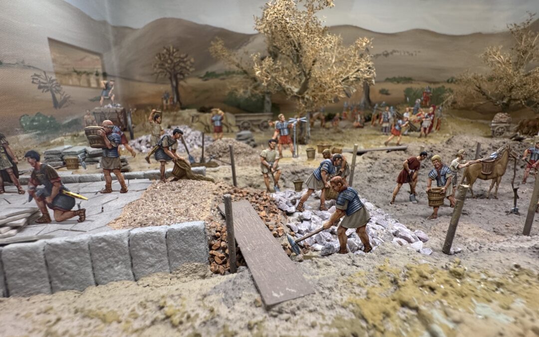 Sonderausstellung Zinnfiguren im Bayer. Limes-Informationszentrum