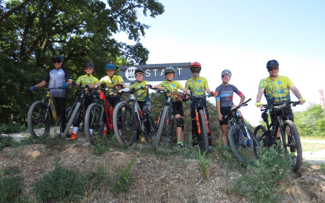 Ostfriesische Mountainbiker zu Gast beim UFC Ellingen