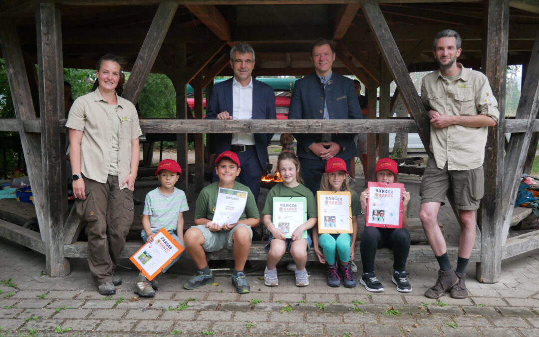 Auftakt für die Ranger Bande im Naturpark Altmühltal