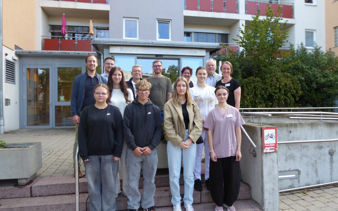 Stadt Gunzenhausen und Hospitalstiftung begrüßen neue Auszubildende